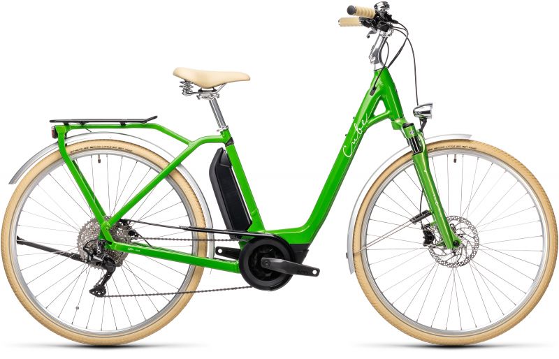 Электровелосипед Cube ELLA RIDE HYBRID 400 Зеленый Электровелосипед Cube ELLA RIDE HYBRID 400 Зеленый