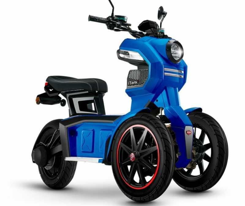 Электроскутер Doohan iTank EV3 1500W Blue Электроскутер Doohan iTank EV3 1500W Blue